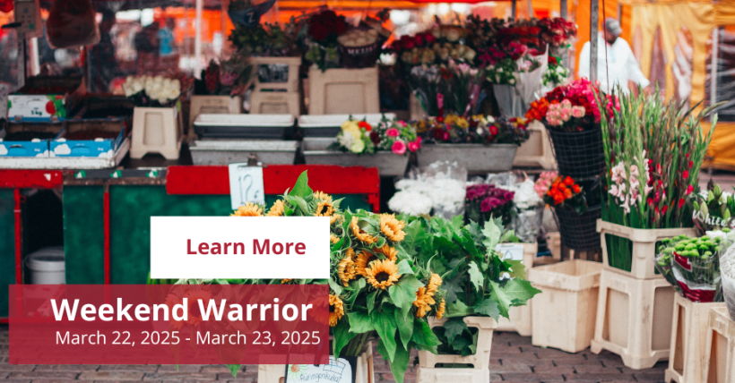 Weekend Warrior: March 22-23, 2025 | Amy Jones Group